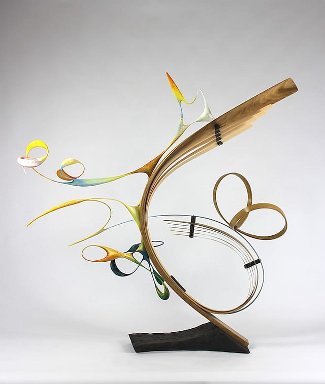 Freedom – Oil Painting in Sculpture by Mark Purllant — Mixed media sculpture