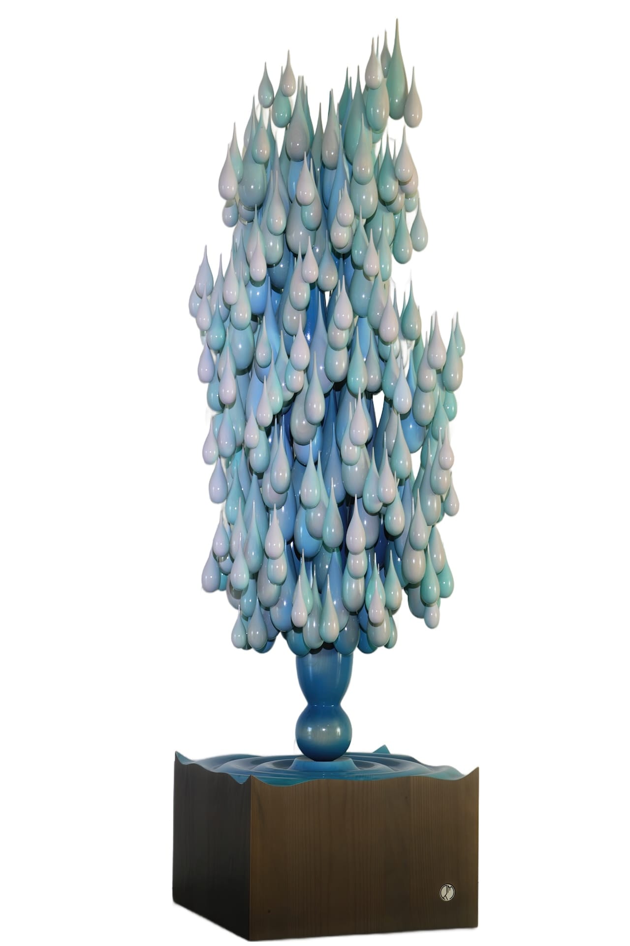 Echoes of 365 by Rimas Metlovas — Wood sculpture, 2025