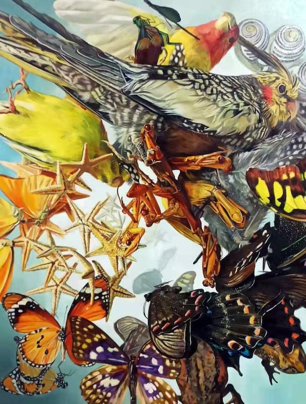 Twist by Augustina Droze, Oil on canvas