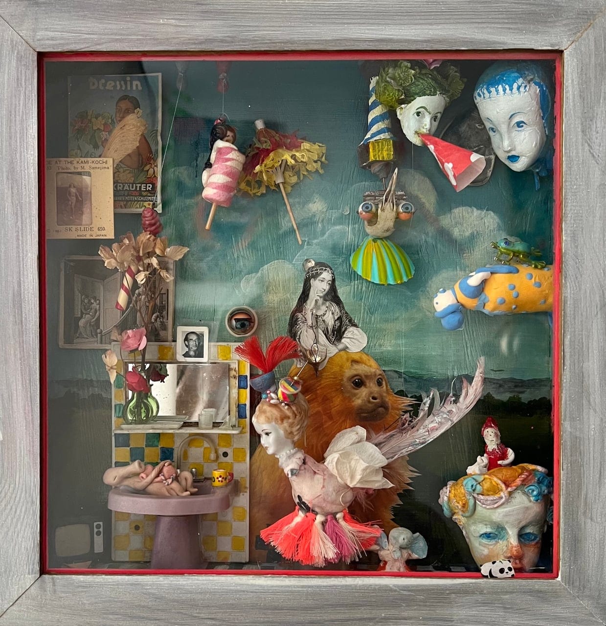Wunderkammer n•4 by Celina von Stromberg, Mixed media sculpture, 2024