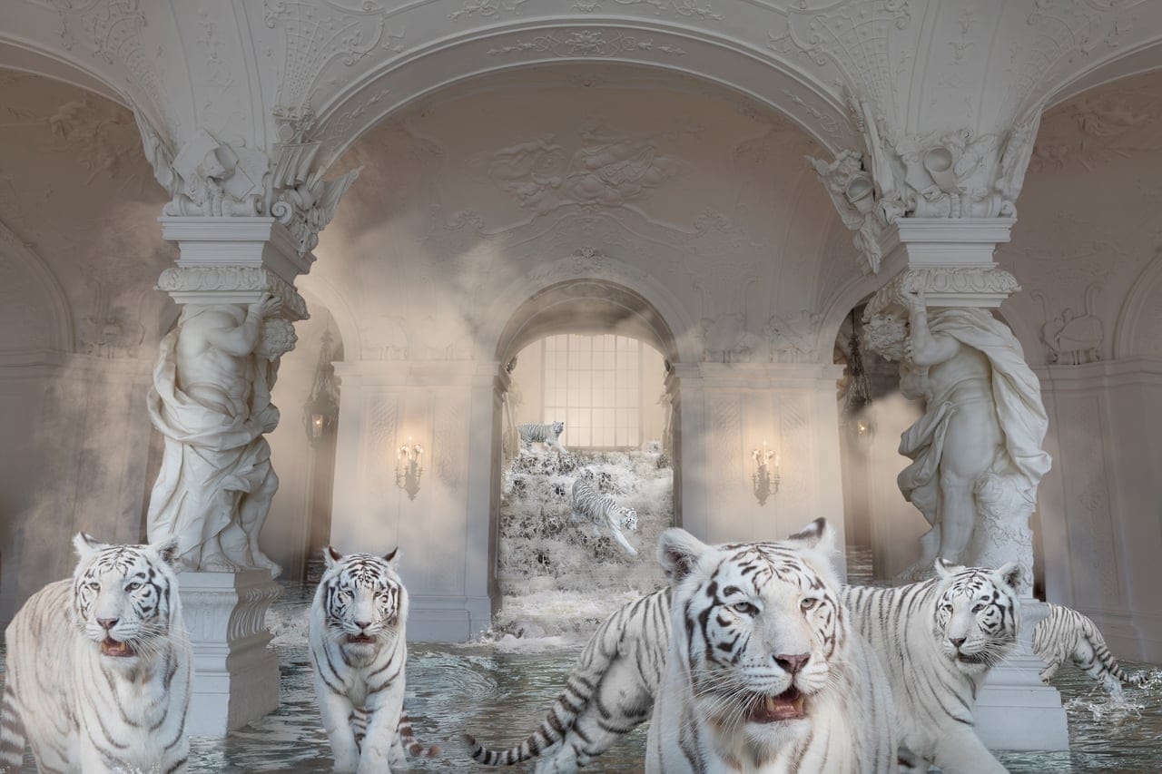 The Guardians by Cheraine Collette, Photographic Painting on paper, 2020