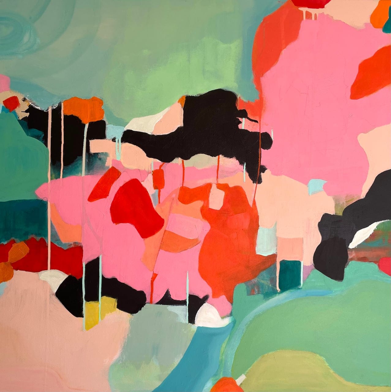 Nebula by Diannah Lowry, Acrylic on canvas, 2025