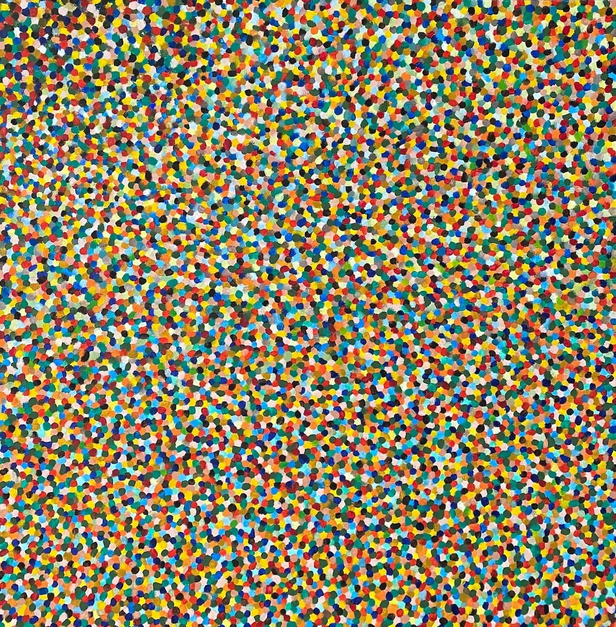 Revolution Square by Emilie Haddad, Oil on canvas, 2020