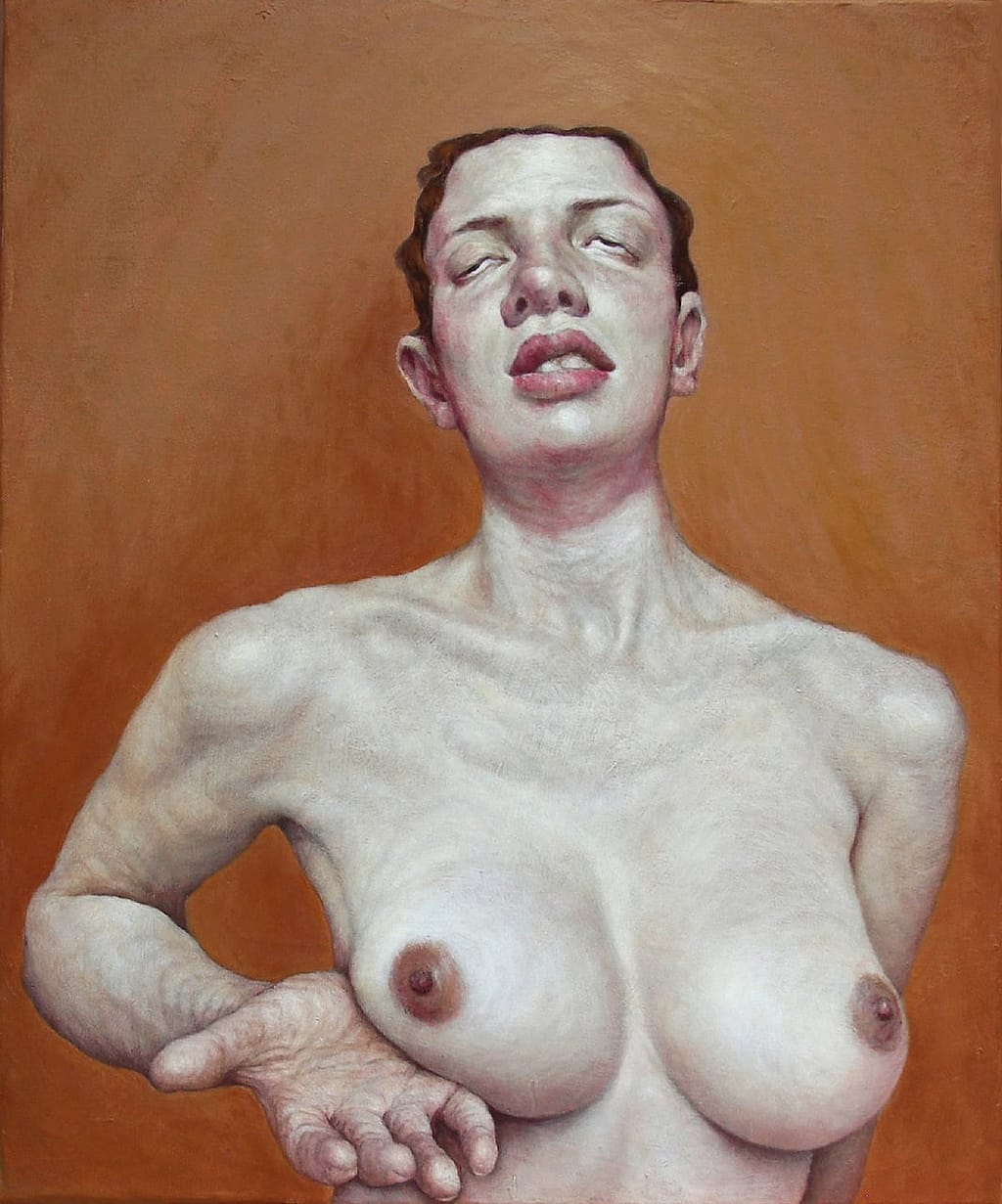 LEVANTA TE-y-TA by Eusebio San Blanco, Óleo álquido sobre lienzo, 2020