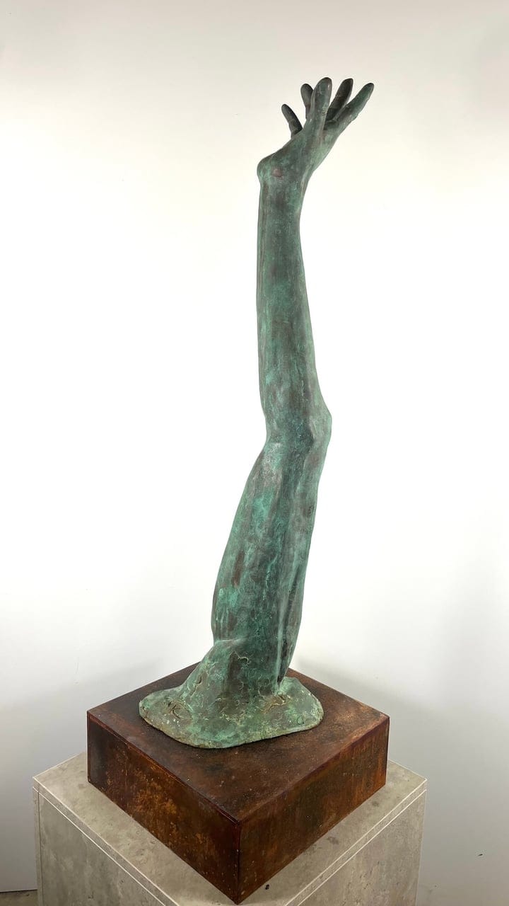 Strike by Keith Newlove, Resin sculpture, 2025