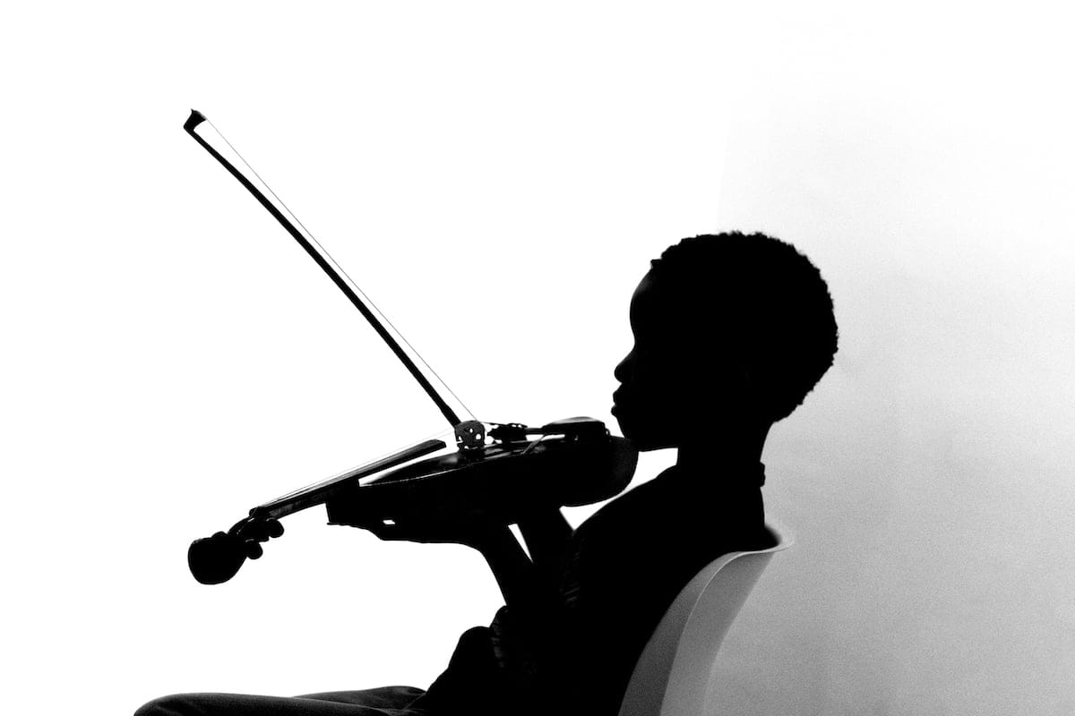 The Violinist by Regina Ray, Photograph
