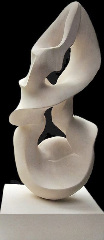 VOLUTE by Terry Merritt, Stone sculpture